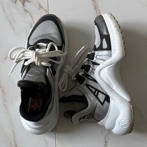 Louis Vuitton Canvas Chunky Sneakers